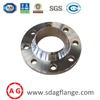 DIN2632 PN10 RF Flange Muineál Weld Cruach Carbóin A105 S235JR