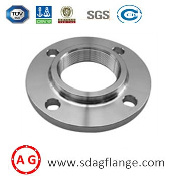 Flanges Snáithithe ASME B16.5 150LB A105 Feistiú Píobán Cruach Carbóin